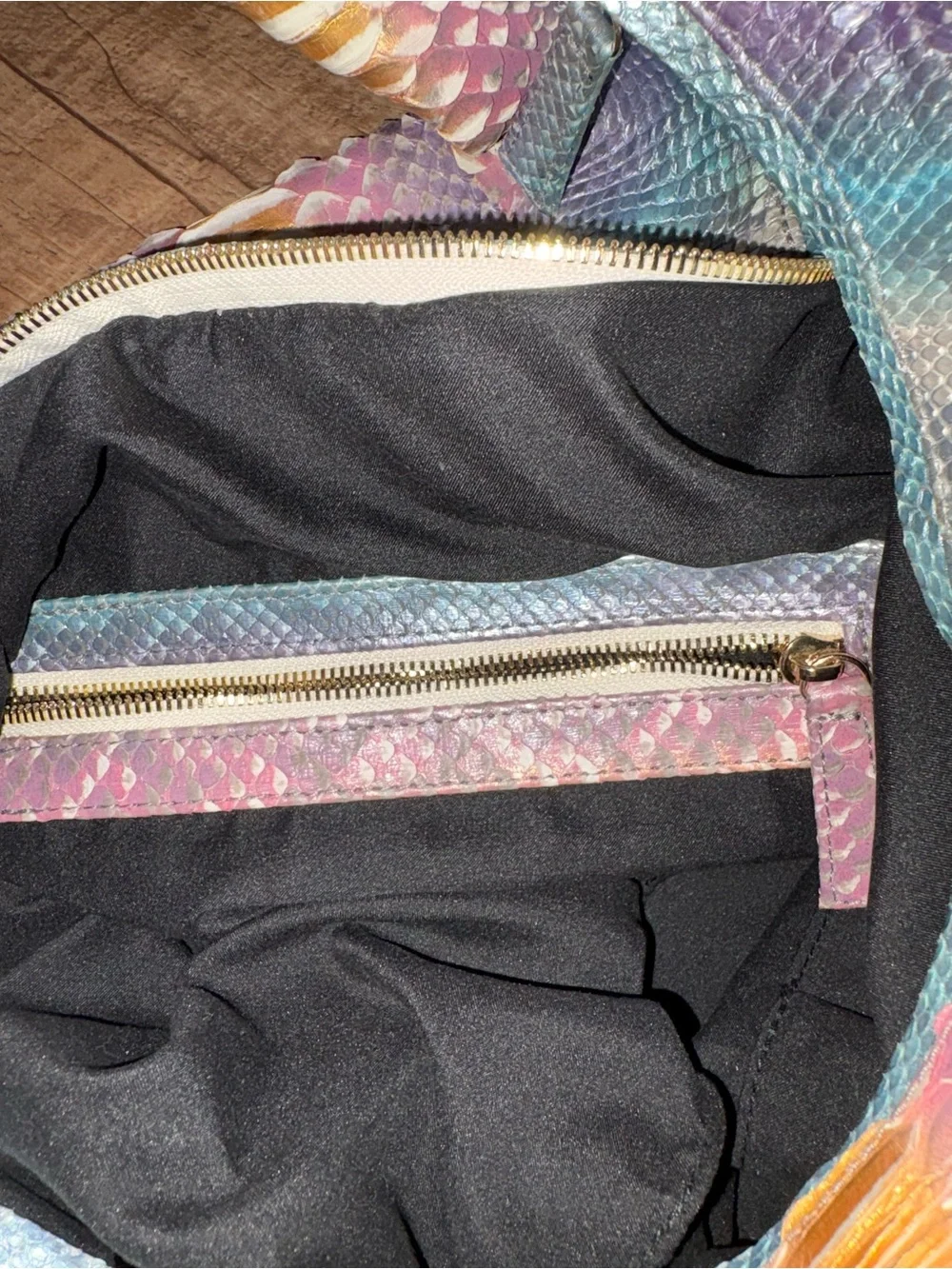 NWT Mermaid Slouch Handbag